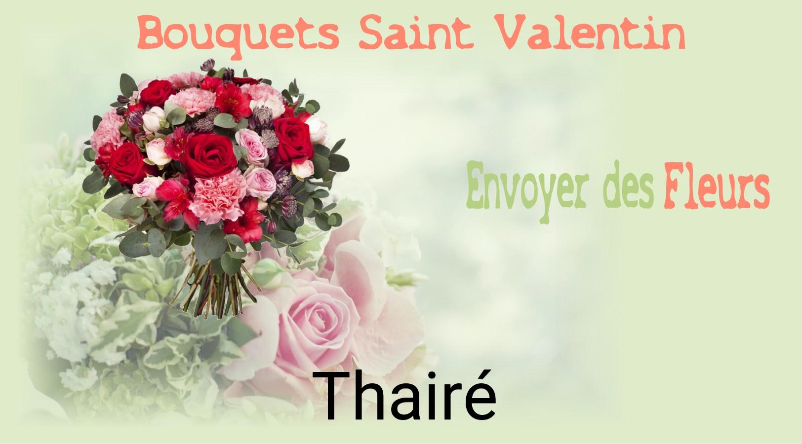 Roses de Saint-Valentin livrées à Thairé